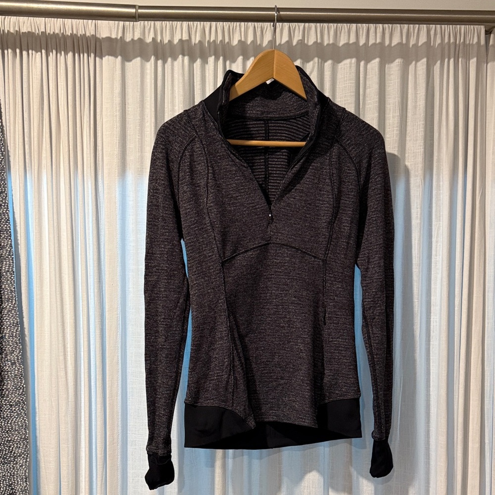 lululemon athletica Black Long Sleeve Top